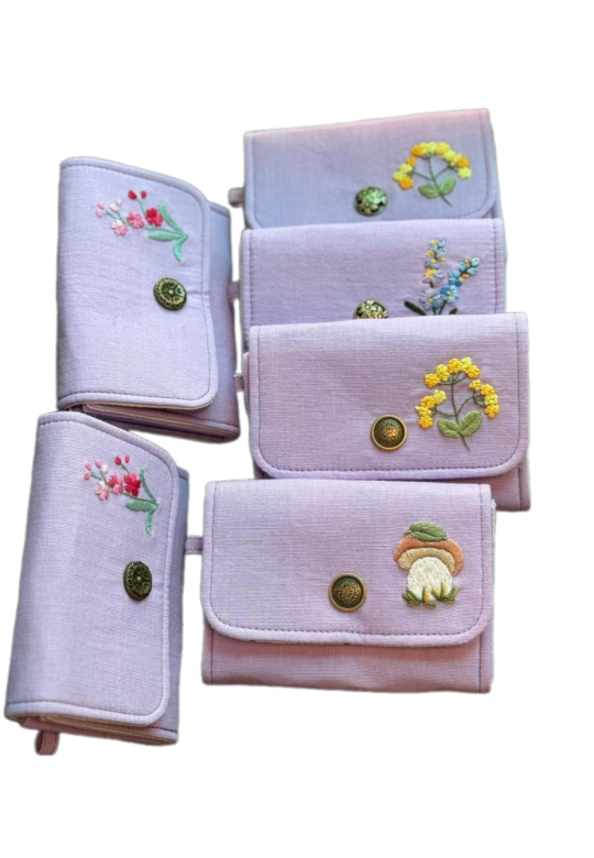 Hand Embroidered Wallet