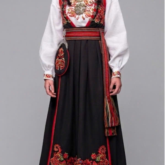 Bunad hand embroidered